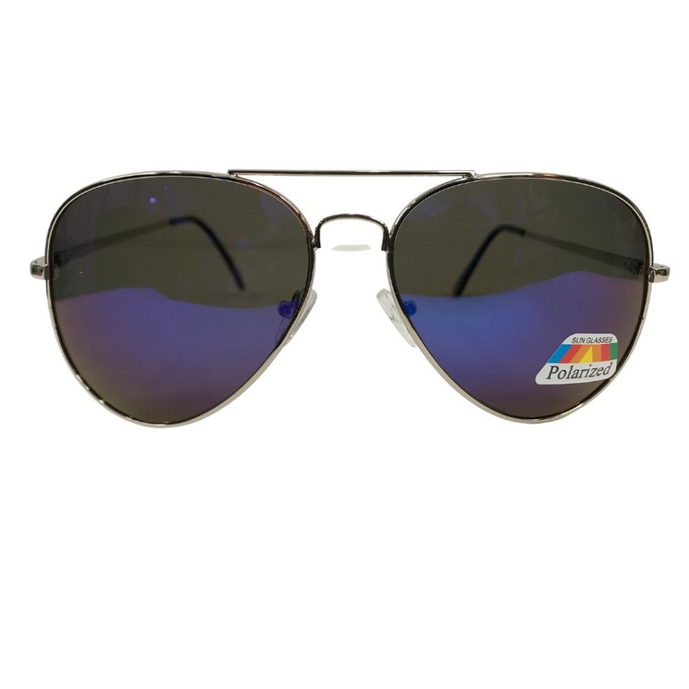 Mirrored Polarized Aviator Sunglasses (NWT) - Picture 4 of 10
